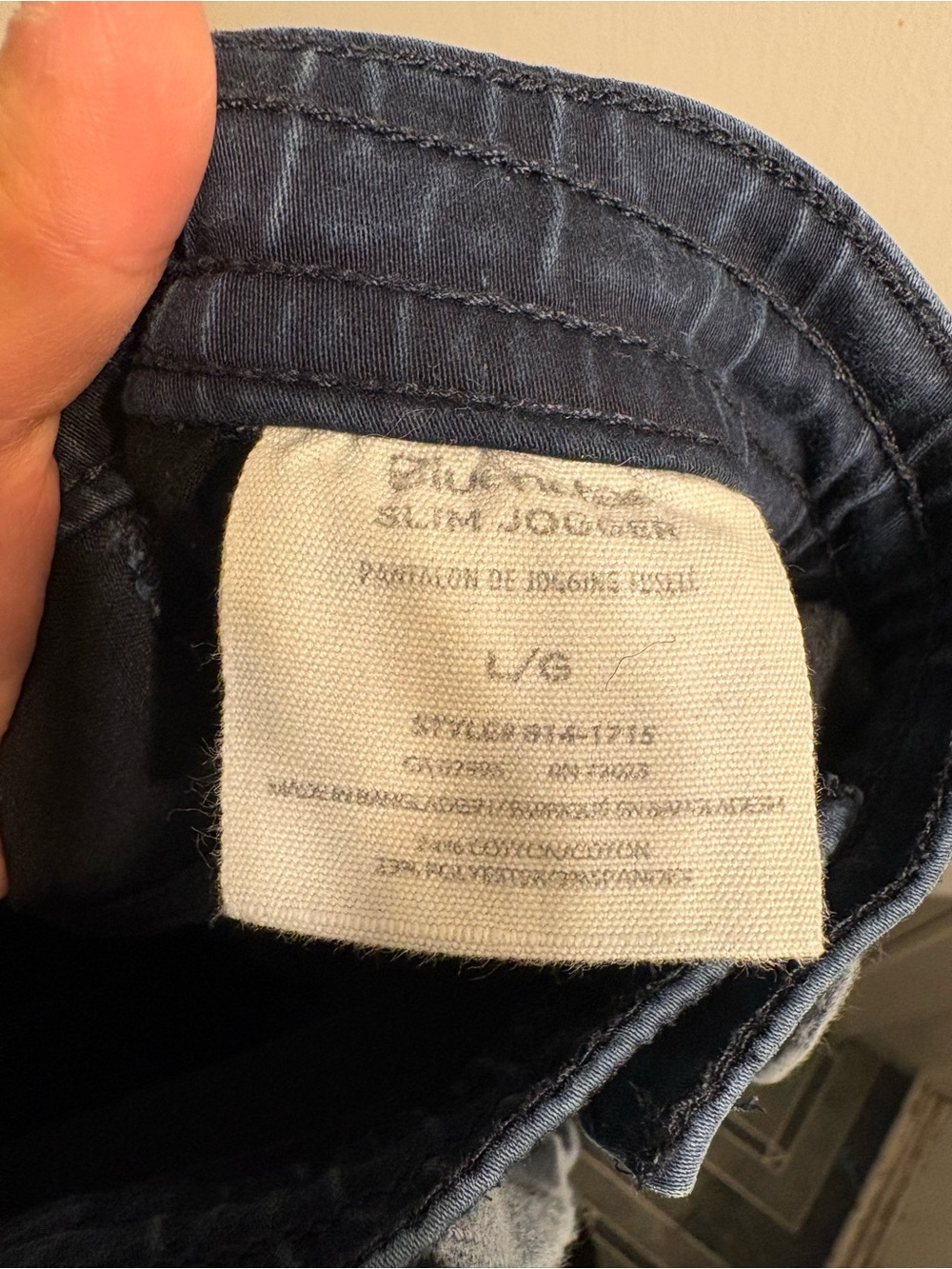 Bluenotes Navy Slim Jogger Women’s Jeggings
